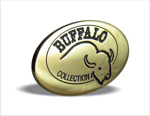 Buffalo Collection Emblem In Gold Finish
